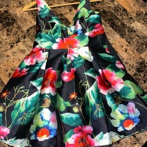 Floral Flare Dress